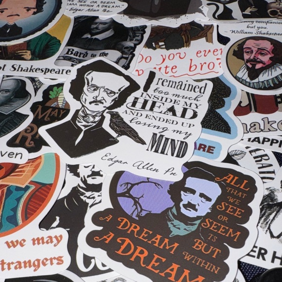 Literary Icon Sticker Collection - Picture 4 of 4